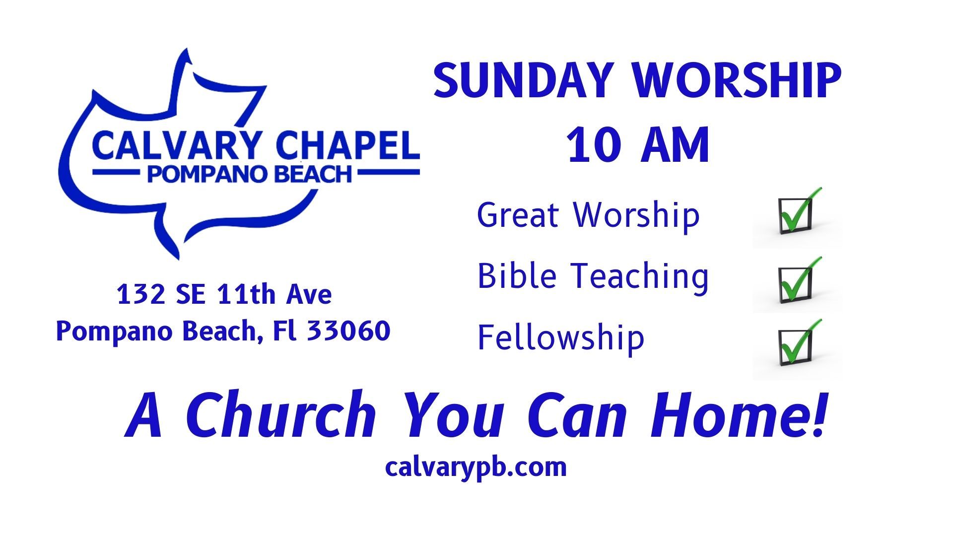 Calvary Chapel Pompano Beach